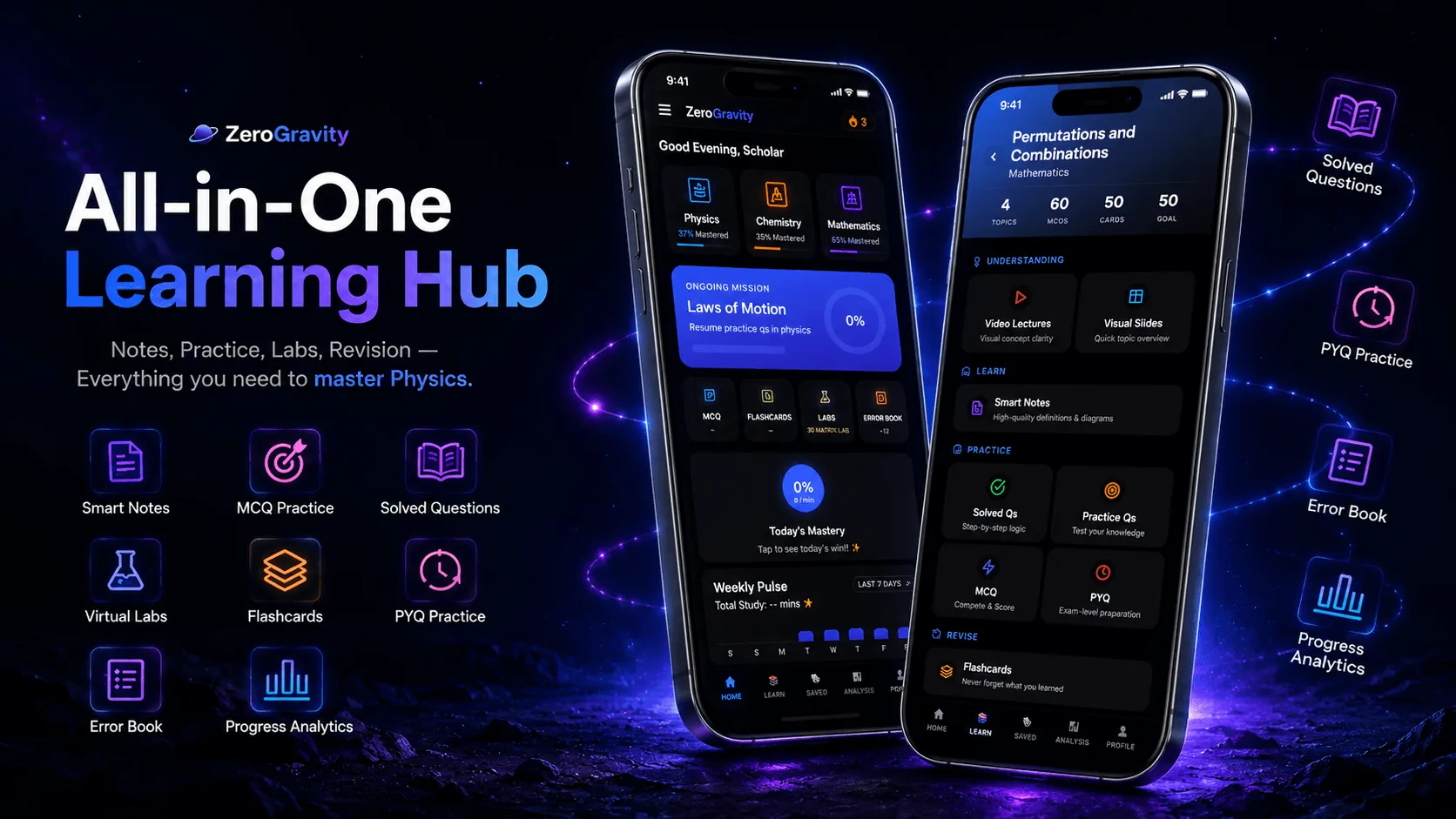 Zero Gravity App Mockup 3